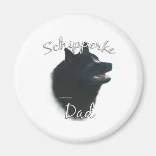 Schipperke Vater 2 Magnet