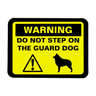 Schipperke Wachhund Warnung Magnet