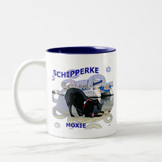SchipperkeMoxie Zweifarbige Tasse