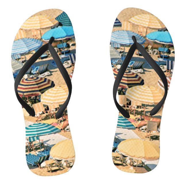Schirm 3 flip flops (Fußbett)