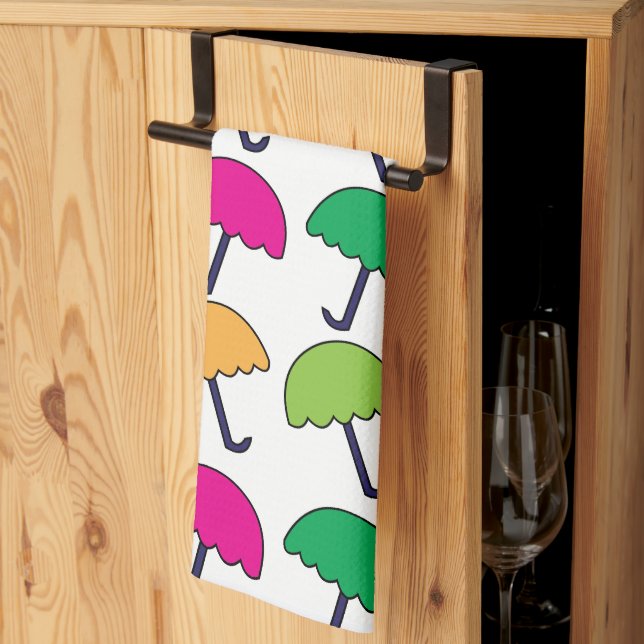 Schirm Geschirrtuch (Drittel gefaltet)