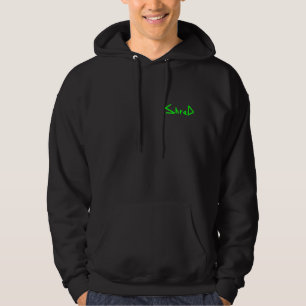 Schirm-Grüne-Logo Hoodie