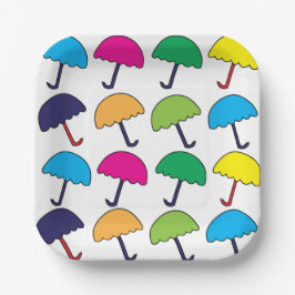 Schirm-Party Pappteller