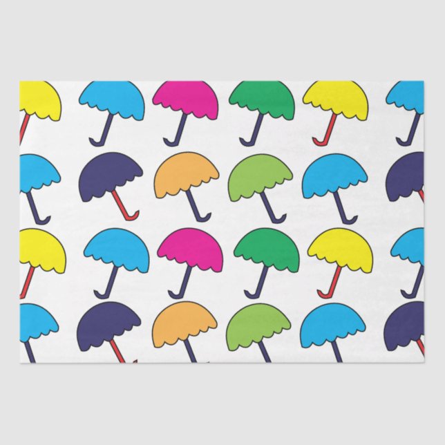 Schirm Seidenpapier (Vorderseite)