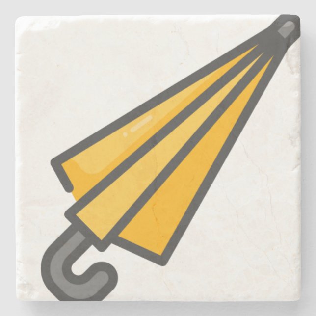 Schirm Steinuntersetzer (Vorderseite)