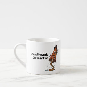 Schirmgeister Yokai - mit Koffeinat verziert Espressotasse
