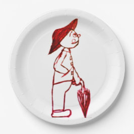 Schirmherr Pappteller