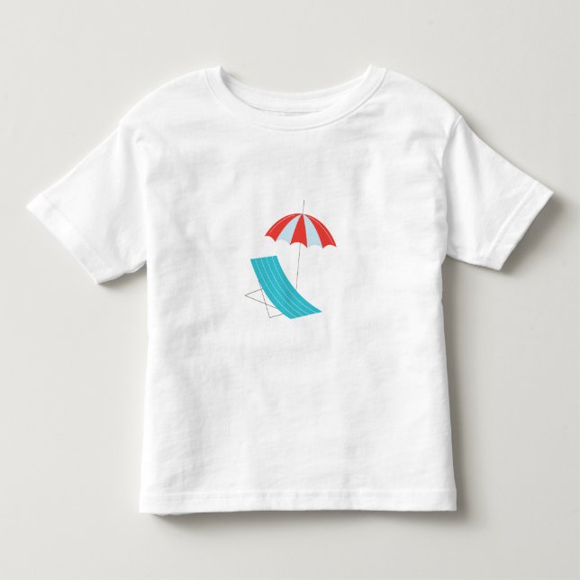 Schirmstuhl Kleinkind T-shirt (Vorderseite)