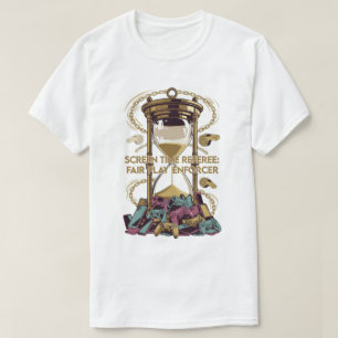 Schirmzeit-Schiedsrichter T-Shirt, Fair-Play-Hüter T-Shirt