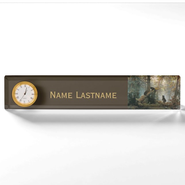 Schiskins Forest-individuelle Name Namensplakette (Vorderseite)