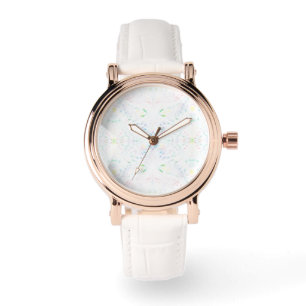 Schisma Licht Regenbogen Abstrakte Aquarellkunst Armbanduhr