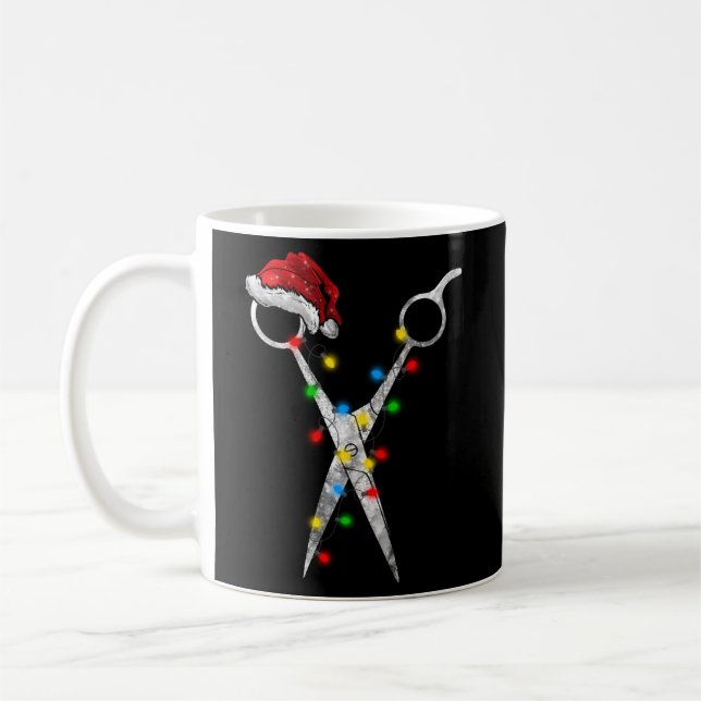 Schissar Friseurin Santa Hair Stylist Kaffeetasse (Links)