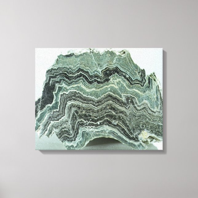 Schist Rock Leinwanddruck (Vorderseite)