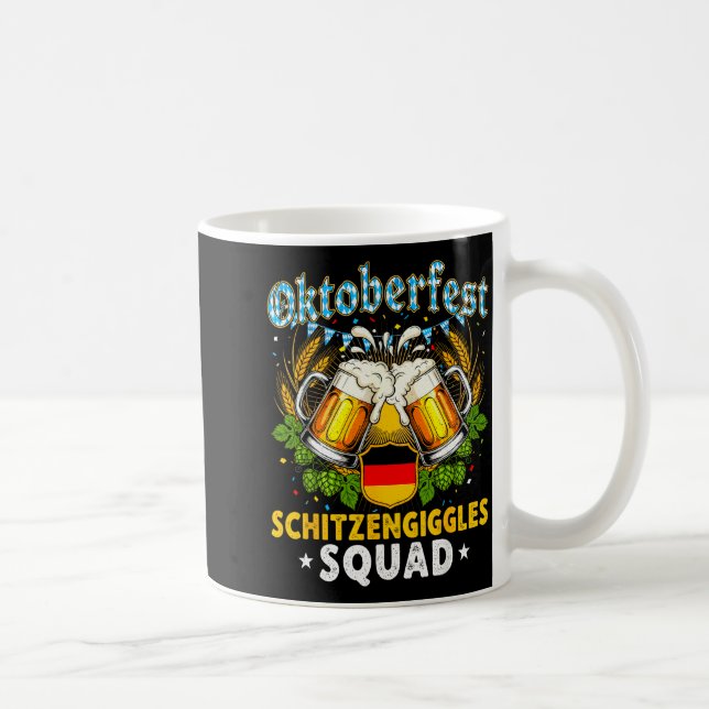 Schitzengiggles Squad Munich Beer Bavarian  Kaffeetasse (Rechts)