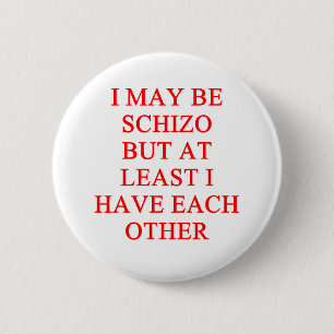 schizo Witz Button