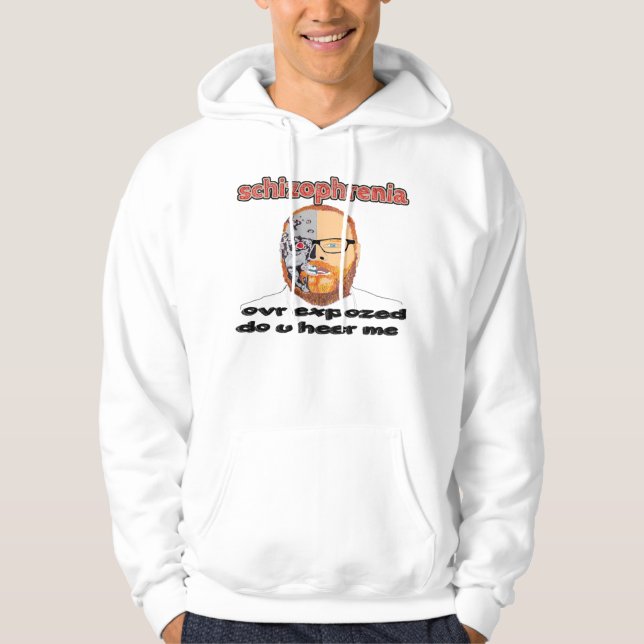 Schizophrenie Hoodie (Vorderseite)