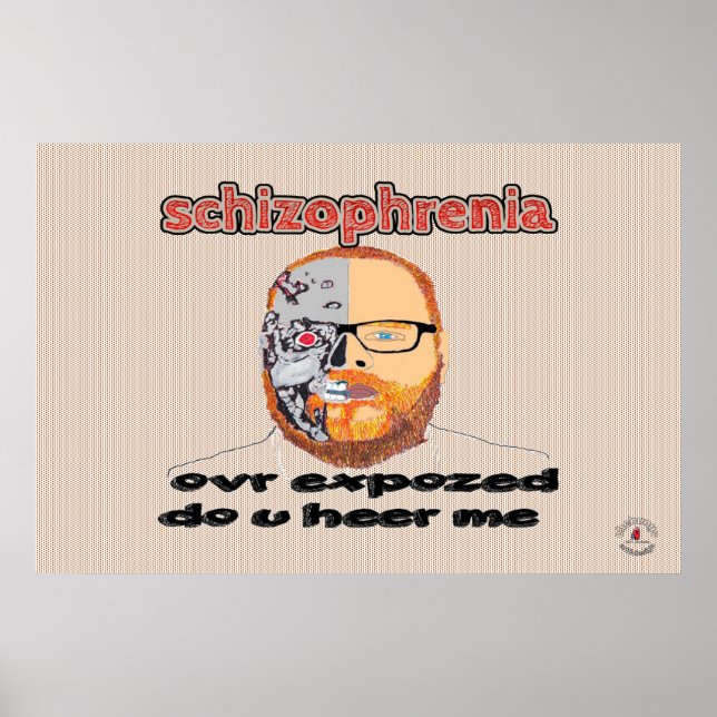 Schizophrenie Poster (Vorne)
