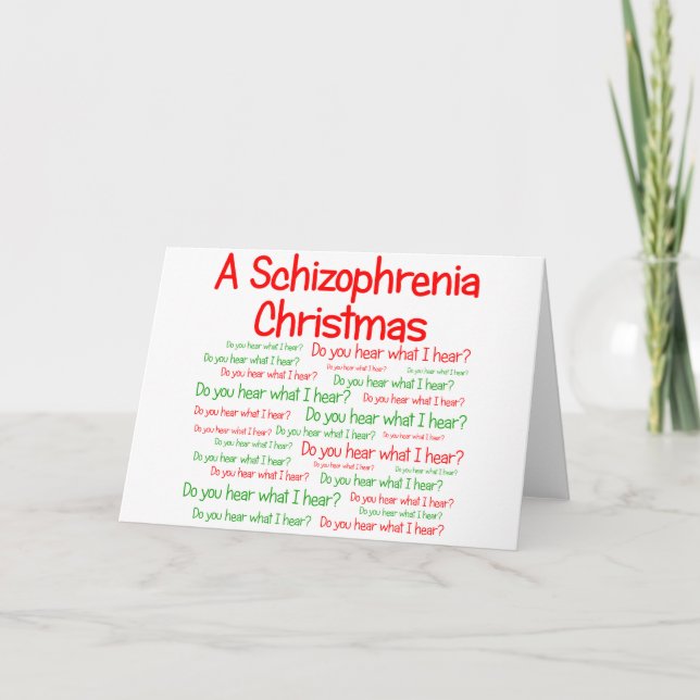 Schizophrenie Weihnachten (Vorderseite)