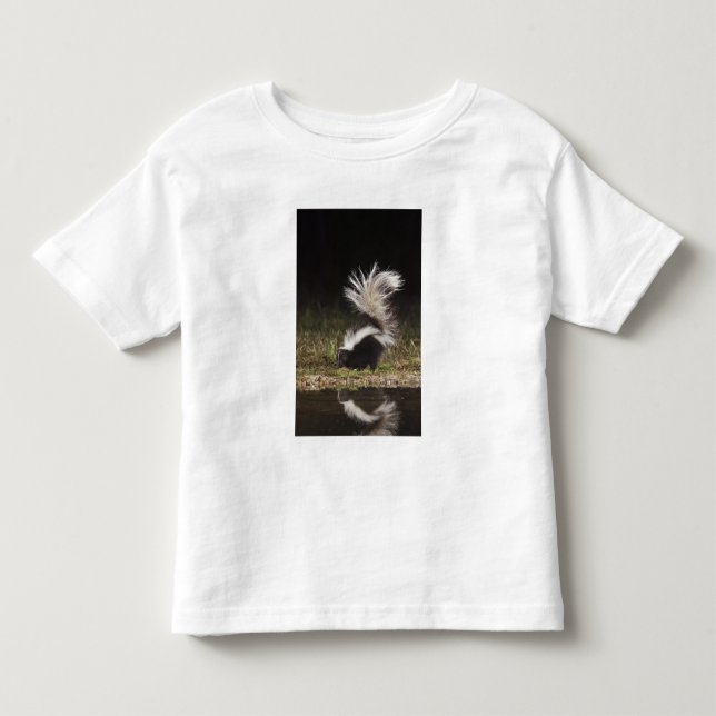 Schkunk, Mephitis mephitis Kleinkind T-shirt (Vorderseite)