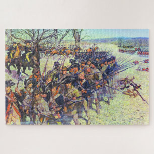 Schlacht am Guilford Courthouse Charles McBarron