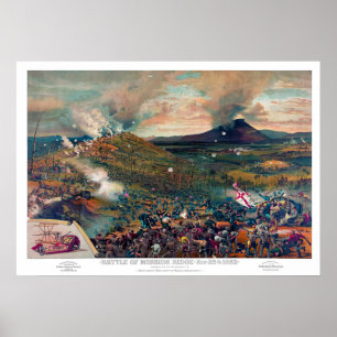 Schlacht am Mission Ridge McCormick Harvesting 186 Poster