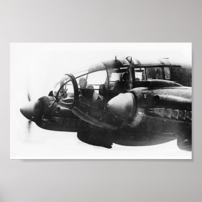 Schlacht bei Großbritannien - Heinkel He111 (1) Poster (Vorne)
