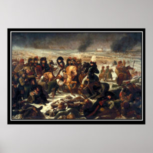 Schlacht bei Preußisch-Eylau, 7. und 8. Februar 18 Poster