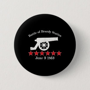 Schlacht um Brandy Station Zivile Schlachten Krieg Button