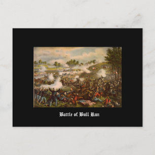 Schlacht um Bull Run Postkarte