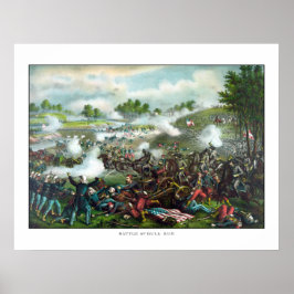 Schlacht um Bullen — Ziviler Krieg Poster