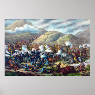 Schlacht um den letzten Stand des Großhornmeisters Poster
