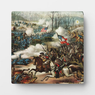 Schlacht um den Pea Ridge Fotoplatte