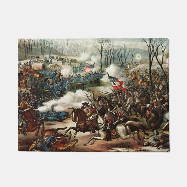 Schlacht um den Pea Ridge Fußmatte (Vorderseite)