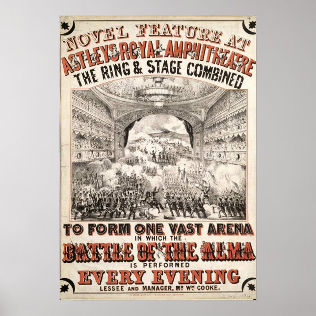 Schlacht um die Alma Poster (Vorne)