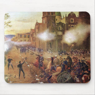 Schlacht um die mexikanische Geschichte Puebla Mousepad