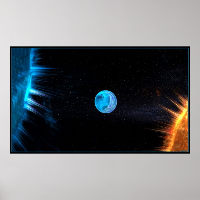 Schlacht um die Sonnen Poster (Vorne)