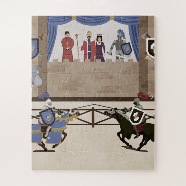 Schlacht um Ritter im Mittelalter (Vertikal)