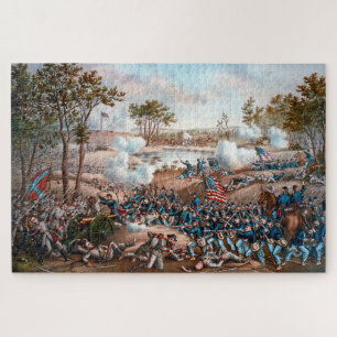Schlacht von Cold Harbor von Kurz und Allison 1888