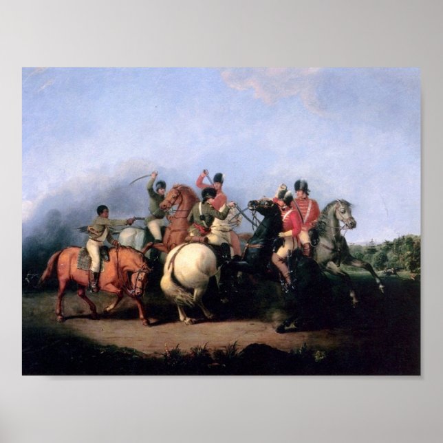 Schlacht von Cowpens Poster (Vorne)