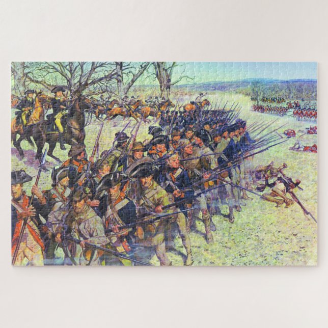 Schlacht von Guilford Courthouse Charles McBarron (Horizontal)