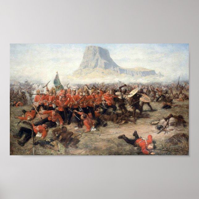 Schlacht von Isandlwana Poster (Vorne)