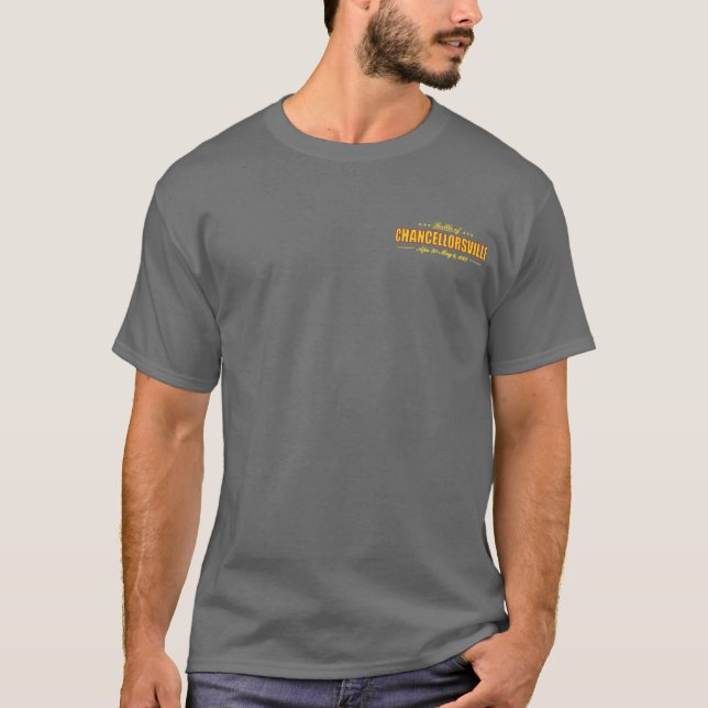 Schlacht von Kanzellorsville T-Shirt (Vorderseite)