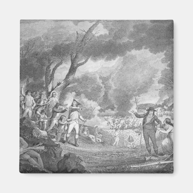 Schlacht von Lexington Magnet (Vorne)