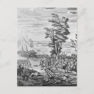 Schlacht von Malplaquet Postkarte