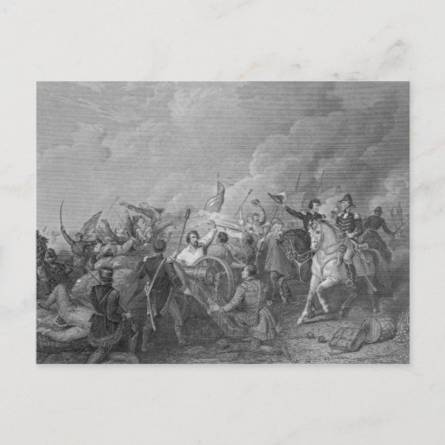 Schlacht von New Orleans Postkarte (Vorderseite)