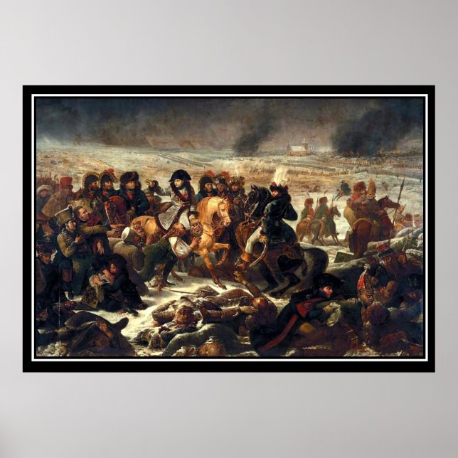 Schlacht von Preussisch-Eylau, 7. und 8. Februar 1 Poster (Vorne)
