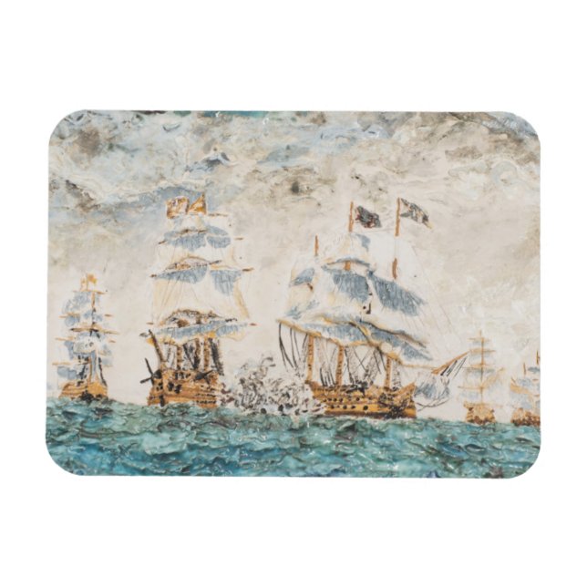 Schlacht von Trafalgar 1805 1998 Magnet (Horizontal)