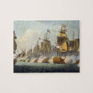 Schlacht von Trafalgar am 21. Oktober 1805 von '