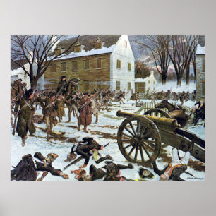 Schlacht von Trenton von Charles McBarron Poster
