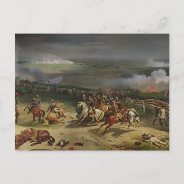 Schlacht von Valmy, 20. September 1792, 1835 Postkarte (Vorderseite)